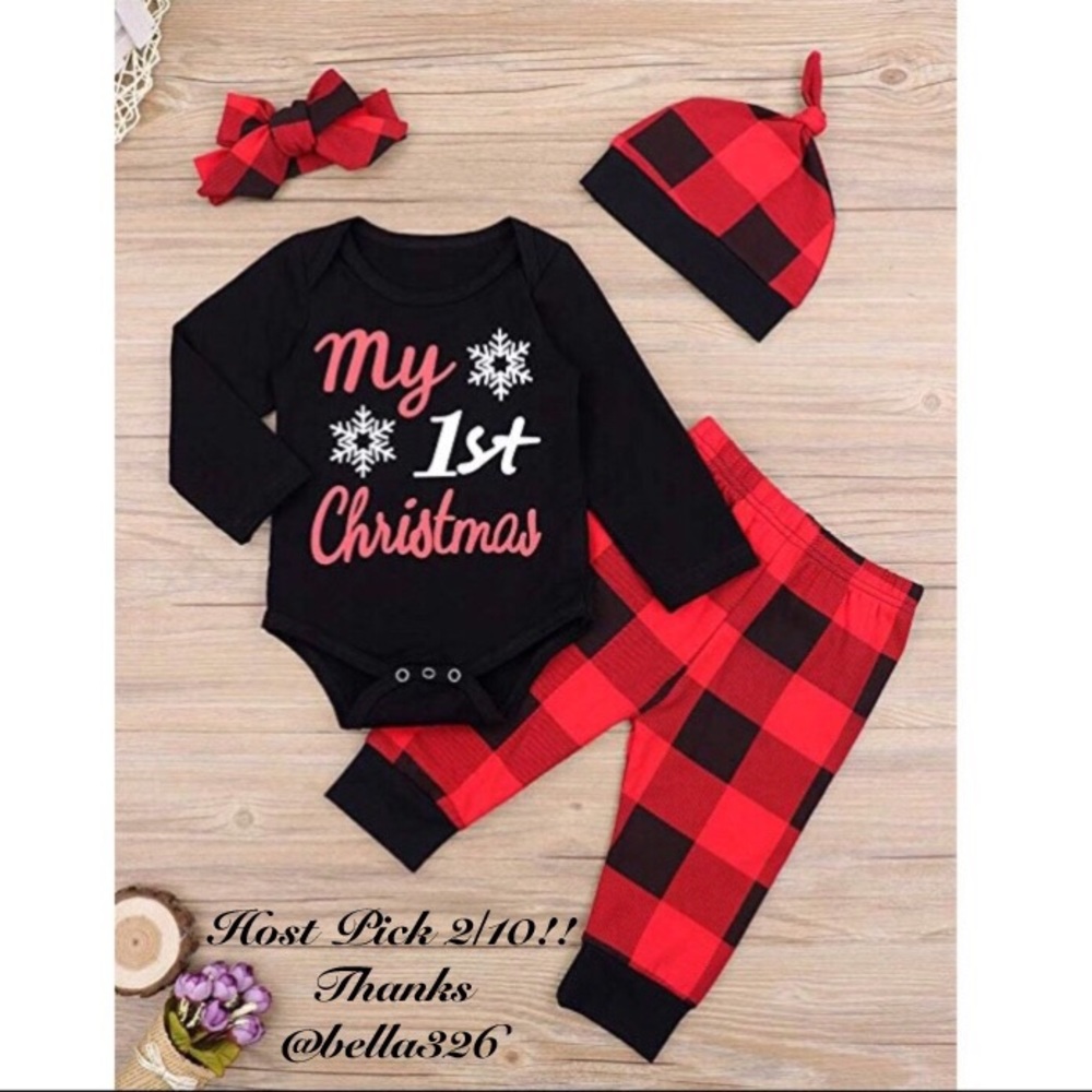 🎉HP🎉NWT - My First Christmas Outfit